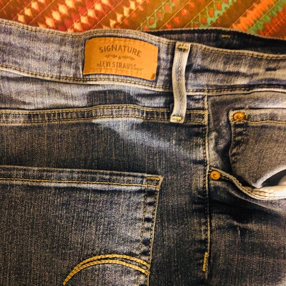 Levi Strauss Modern Skinny Jeans 14L - Picture 4 of 10